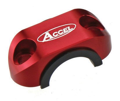 ACCEL rukojeť/montáž brzdové pumpy barva červená (RC-01RD)