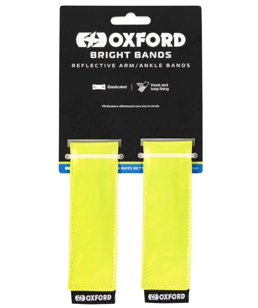 OXFORD pásy ODBLASKOWE na rameno nebo koleno barva žlutá fluorescenční - 2 kusy