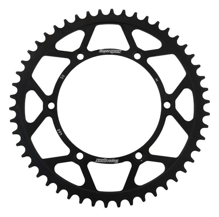 SUPERSPROX rozeta 489 50 KAWASAKI KX/KXF `84-18 (JTR460.50) barva černá ocelová