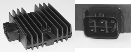 TOURMAX regulátor napětí YAMAHA XP 500 09-11, XT 660 TENERE 08-11, XVS 1100 03-07, YP 400 05-12, R6 06-13 (ESR440) vyrobeno v Japonsku (TOURMAX)