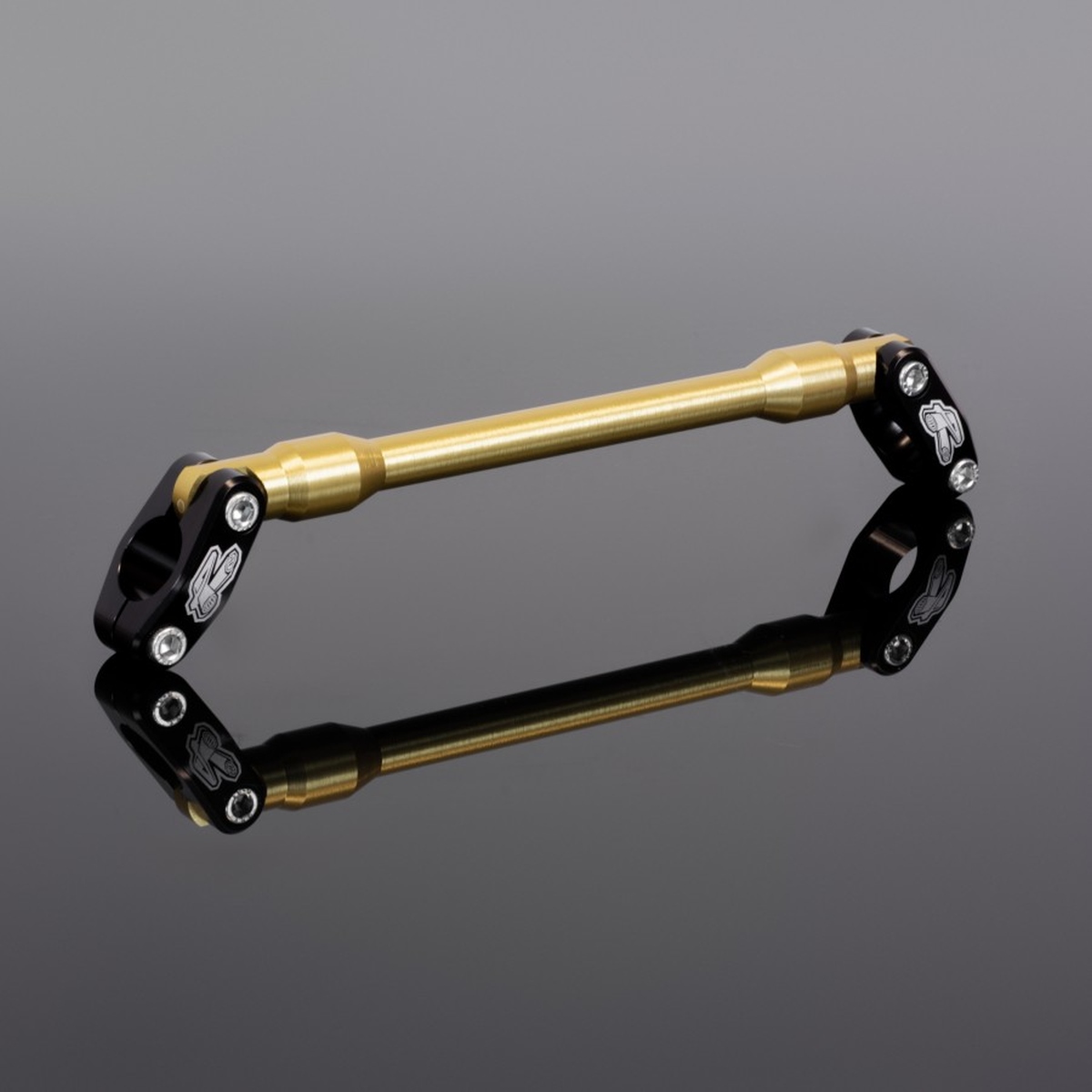 Levně RENTHAL příčka řídítka 7/8 (22mm) ROAD BAR CROSS BRACE SET GOLD barva zlatá (RENTHAL příčka řídítka 7/8 (22mm) ROAD BAR CROSS BRACE SET GOLD barva)