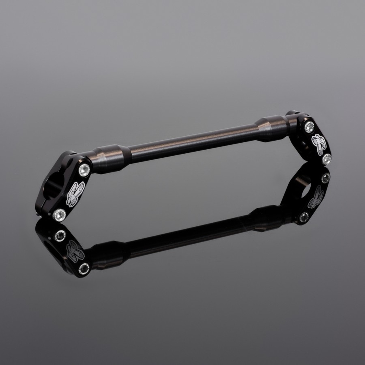RENTHAL příčka řídítka 7/8 (22mm) ROAD BAR CROSS BRACE SET BLACK barva černá