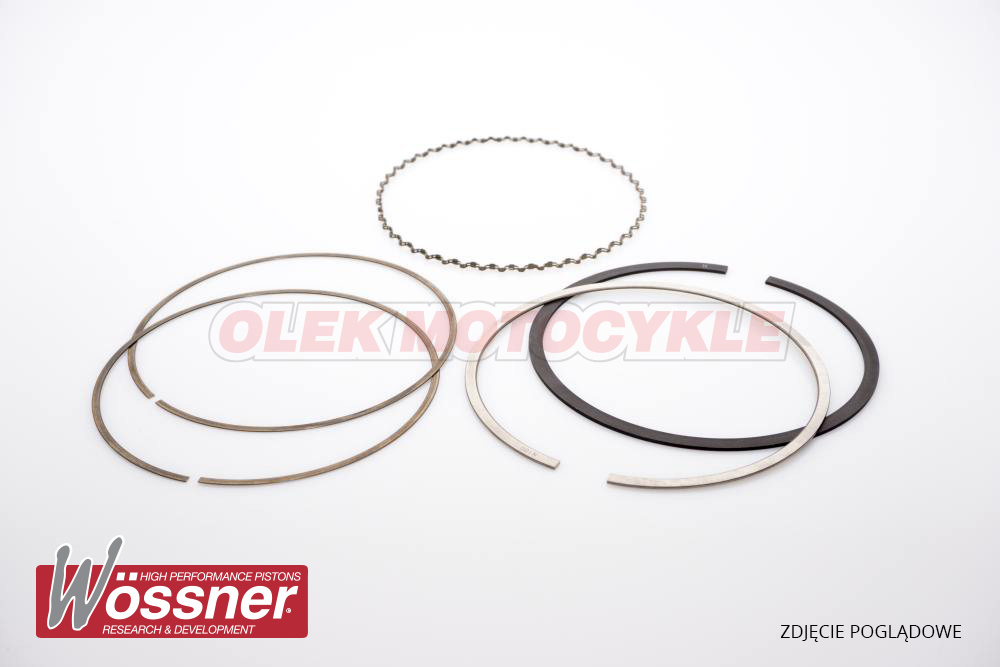 WOSSNER piston rings (4T) RIK 76.80mm