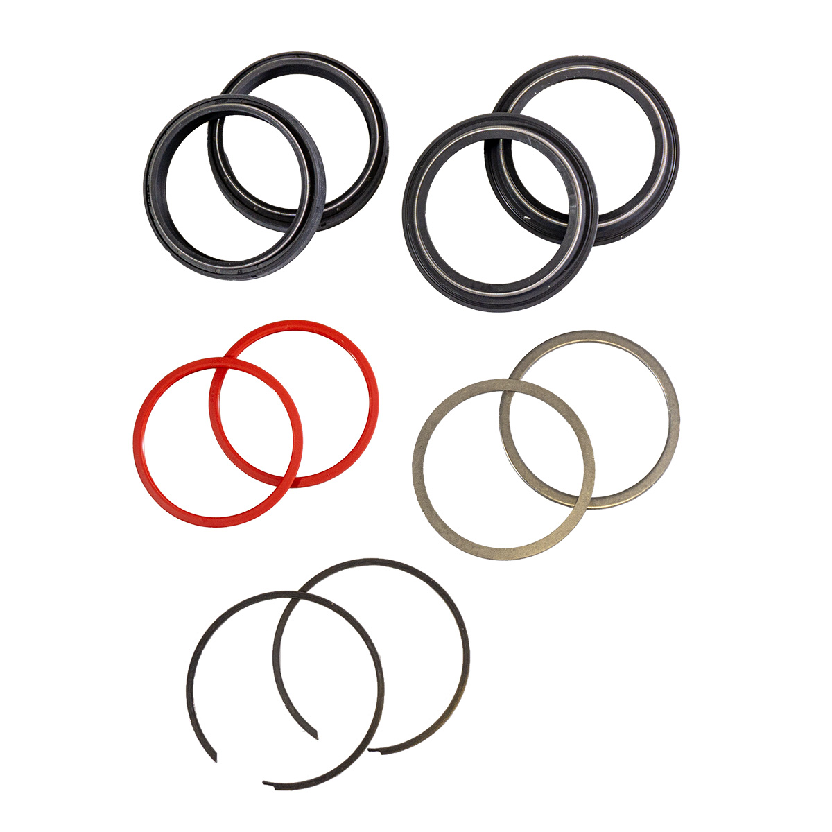 Levně WP SUSPENSION kompletní sada servisní zavěšení WP 48mm (těsnění olej, prachové, bezpečnostní, podložky ) SKF BLACK (WP SUSPENSION kompletní sada)