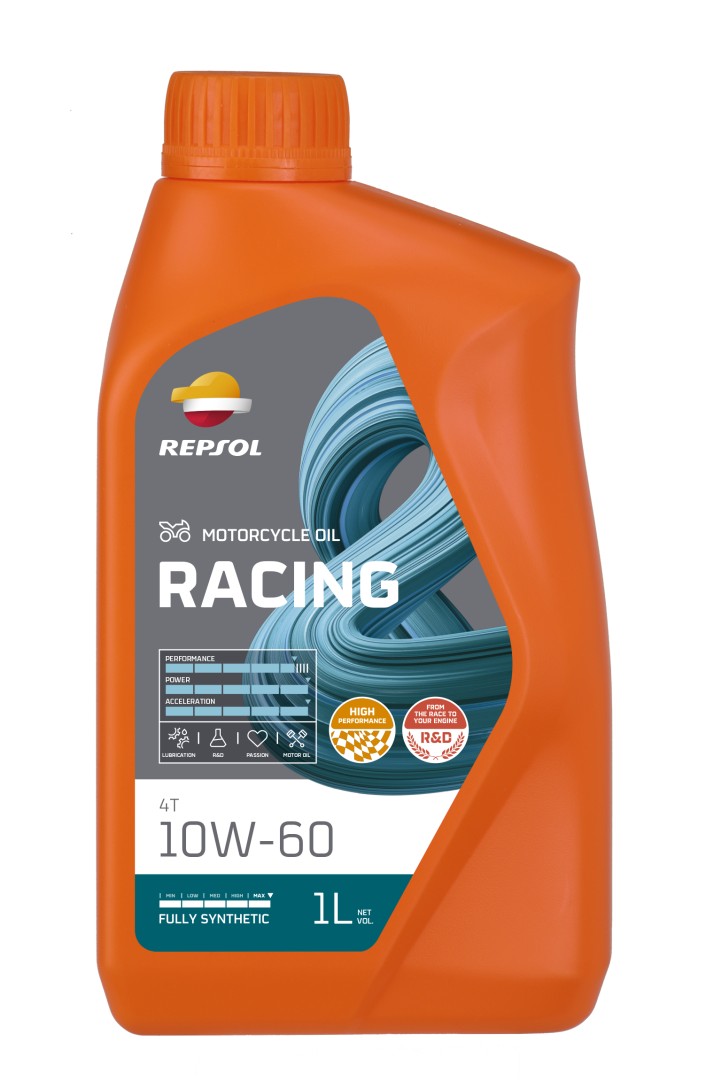 REPSOL motorový olej 4T závodní 10W60 1L MA2 syntetický (12) - nahrazuje RP160G51 (REPSOL motorový olej 4T závodní 10W60 1L MA2 syntetický (12) -)