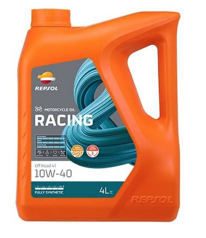 REPSOL motorový olej 4T OFF ROAD 10W40 4L MA2 syntetický (5) - (nahrazuje RP162N54) (REPSOL motorový olej 4T OFF ROAD 10W40 4L MA2 syntetický (5) -)