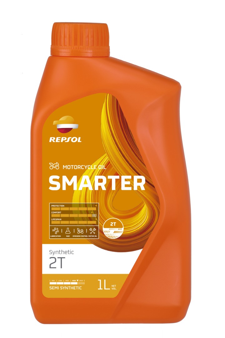 REPSOL motorový olej 2T SMARTER SYNTHETIC 1L syntetický (12) - nahrazuje RP150W51 (REPSOL motorový olej 2T SMARTER SYNTHETIC 1L syntetický (12) -)