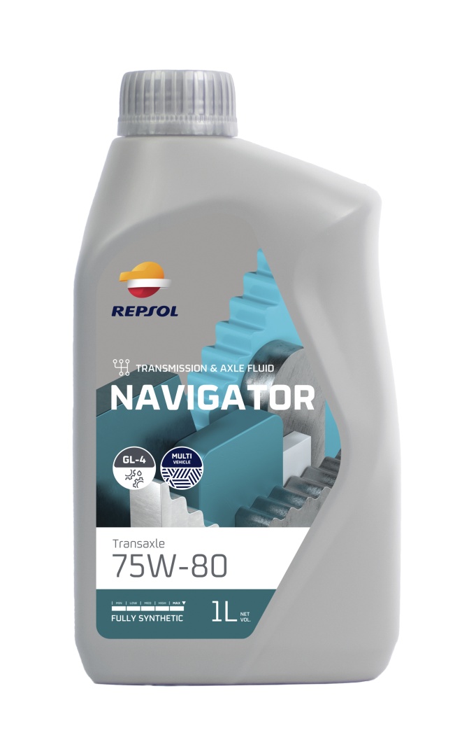 Levně REPSOL olej převodový NAVIGATOR TRANSAXLE 75W80 1L syntetický (12) - nahrazuje RP024D51 (REPSOL olej převodový NAVIGATOR TRANSAXLE 75W80 1L)