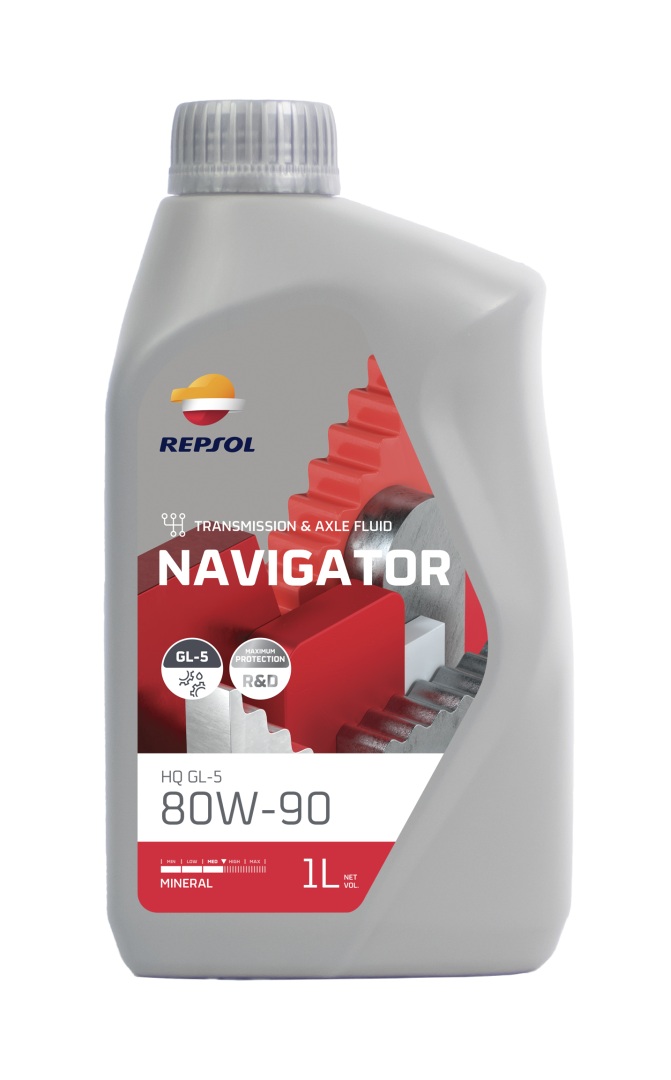 REPSOL olej převodový NAVIGATOR HQ GL-5 80W90 1L (12) - nahrazuje RP024R51 (REPSOL olej převodový NAVIGATOR HQ GL-5 80W90 1L (12) - nahrazuje)