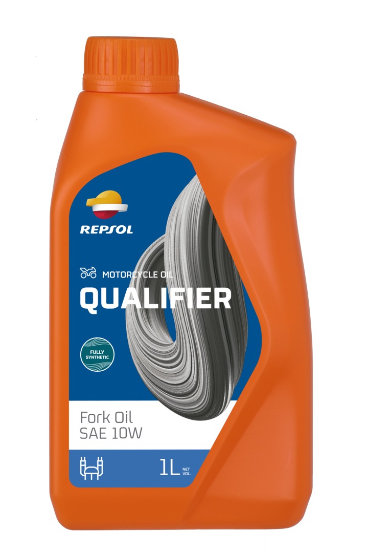 REPSOL olej do teleskopů / tlumičů / zavěšení QUALIFIER FORK OIL SAE 10W 1L (12) - nahrazuje RP172X51 (REPSOL olej do teleskopů / tlumičů / zavěšení)