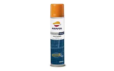 REPSOL mazací a odrezovací prostředek MULTIUSOS sprej 300 ML(nahrazuje RP710A99) (25)