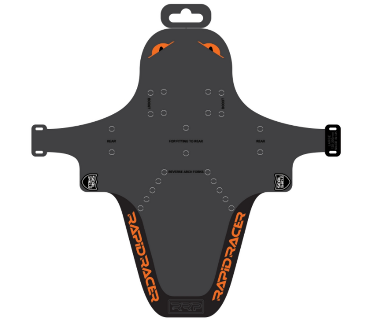 Levně RAPID RACER PRODUCT RRP blatník cyklistický ENDUROGUARD STANDARD barva černá/oranžová (RAPID RACER PRODUCT RRP blatník cyklistický ENDUROGUARD)