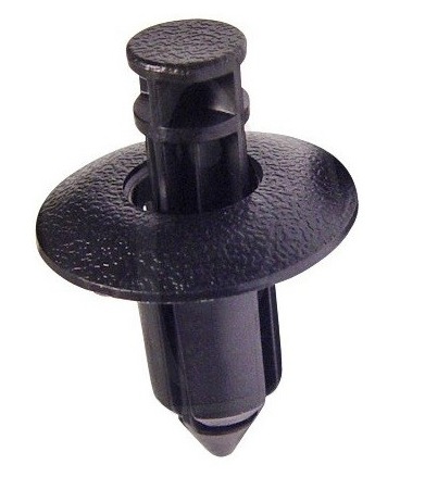 TOURMAX plastové montážní hmoždinky (hloubka 8,8mm, tloušťka 7,2mm, šířka hlavy 17,0mm, celková délka 16,3mm) (10 kusů) vyrobeno v Japonsku (TOURMAX)