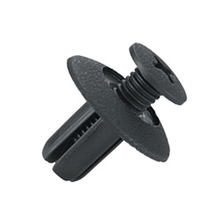 TOURMAX plastové montážní hmoždinky (hloubka 10,8mm, tloušťka 6,0mm, šířka hlavy 14,0mm, celková délka 18,0mm) (10 kusů) vyrobeno v Japonsku