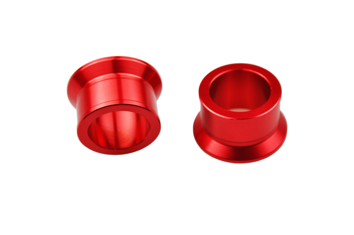 SCAR závodní rozpěrky zadního kola HONDA CRF 250R 04-25, CRF 450R 02-25, CRF 450X 04-25 barva červená