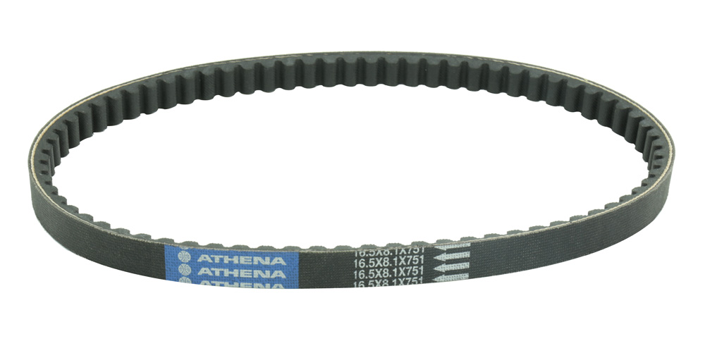 ATHENA drive belt (16.5x8.1x751) APRILIA SR 50LC, BENELLI, MALAGUTI F12/F15, MBK BOOSTER 50, YAMAHA BWS '97-'16, JOG '02-'11, NEOS 50 '97-'16, AEROX 50 LC '97-'12
