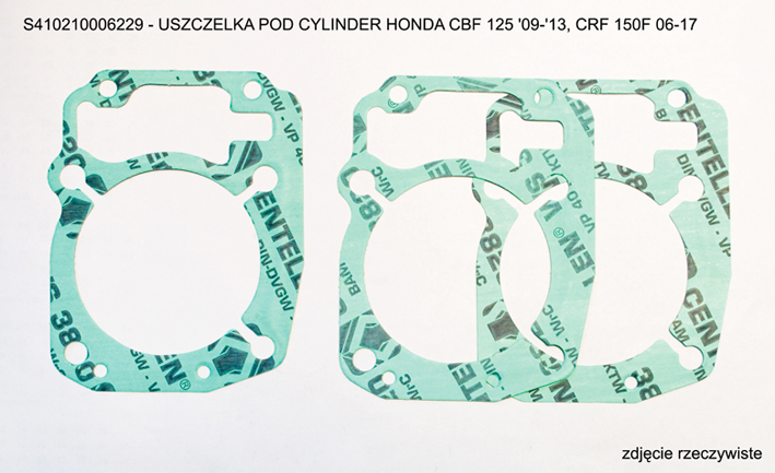 ATHENA seals under cylinder HONDA cbf 125 09-17, crf 150f 06-17, oem, 12191KWK900, 12191KSP910 (S410210006229)