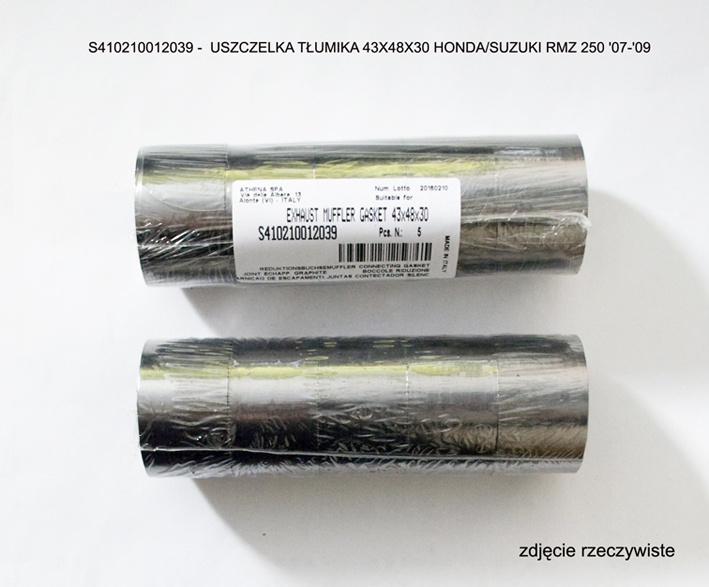 ATHENA exhaust pipe seal 43X48X30 HONDA/SUZUKI rmz 250 07-09, GL1100/1200, ER6F/n, KLE650 versys, GSR750 (S410210012039)