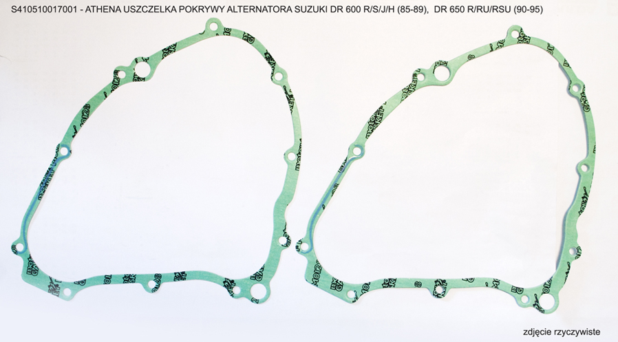 ATHENA těsnění víka alternátoru SUZUKI DR 600 R/S/J/H 85-89, DR 650 R/RU/RSU 90-95, OEM, 1148312D10, 1148312D00, 1148314A00