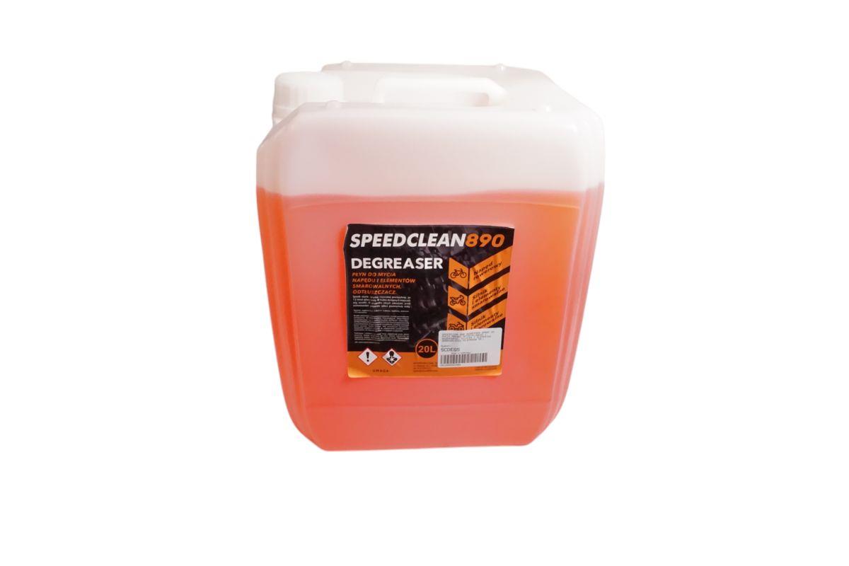 SPEEDCLEAN 890 DEGREASER tekutina na umývání pohonu motocyklovéGO i GO, motoru i dílů mazivooválnýCH POJEMNOSĆ 20 L
