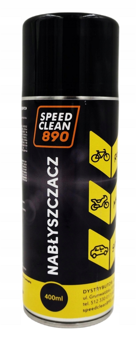 SPEEDCLEAN 890 leštička do motocykly, jízdní koloÓW i automobilů objem 400ML