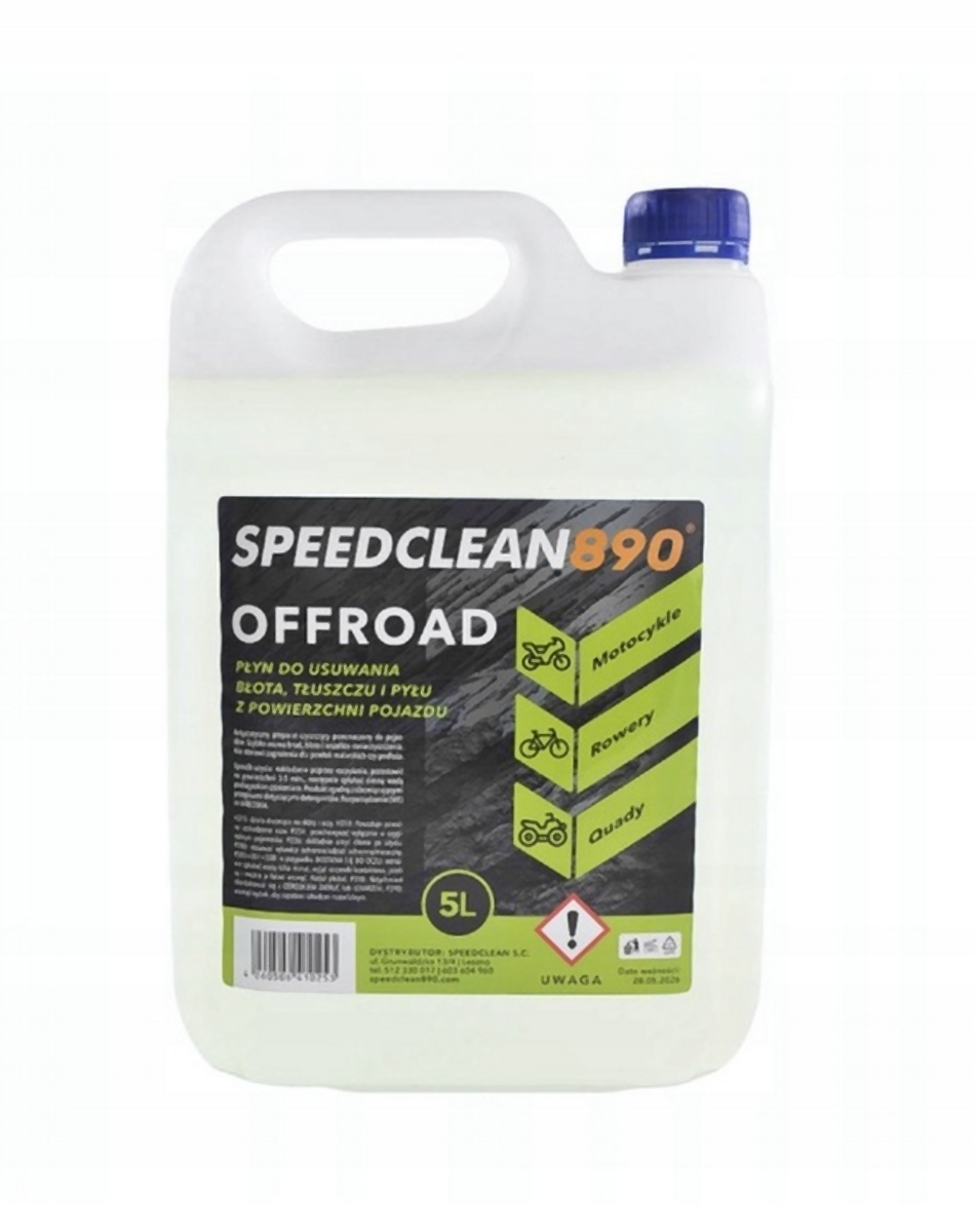 SPEEDCLEAN 890 OFFROAD prostředek na mytí motocyklu i jízdní koloÓW objem 5L