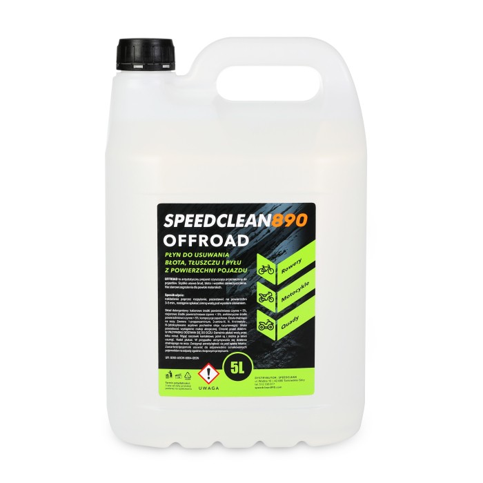 SPEEDCLEAN 890 koncentrát OFFROAD na umývání motocykly i jízdní koloÓW objem 5L