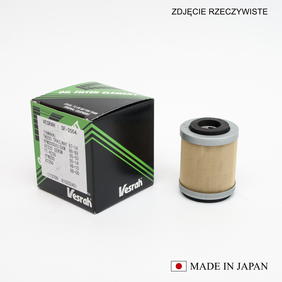 VESRAH olejový filtr HF143 vyrobeno v Japonsku