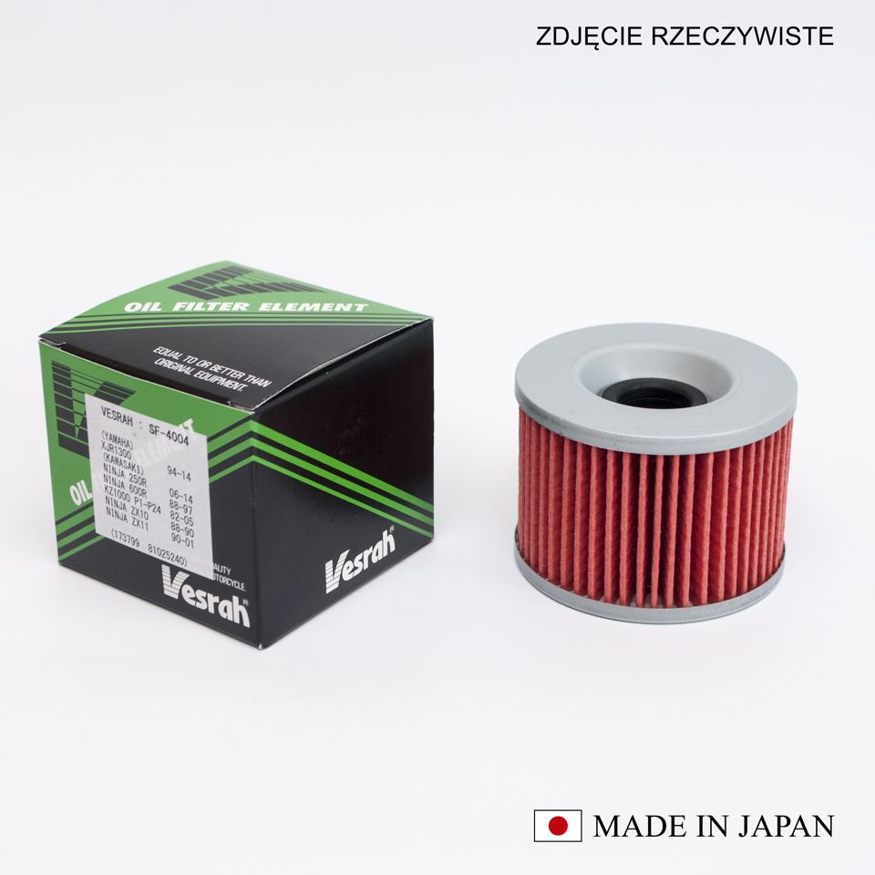 VESRAH olejový filtr HF401 (bez O-kroužků) vyrobeno v Japonsku