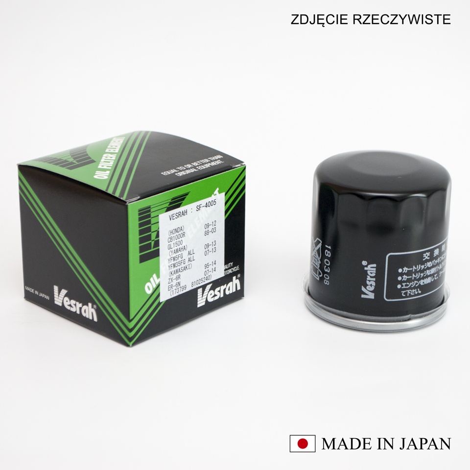 VESRAH olejový filtr HF303 vyrobeno v Japonsku