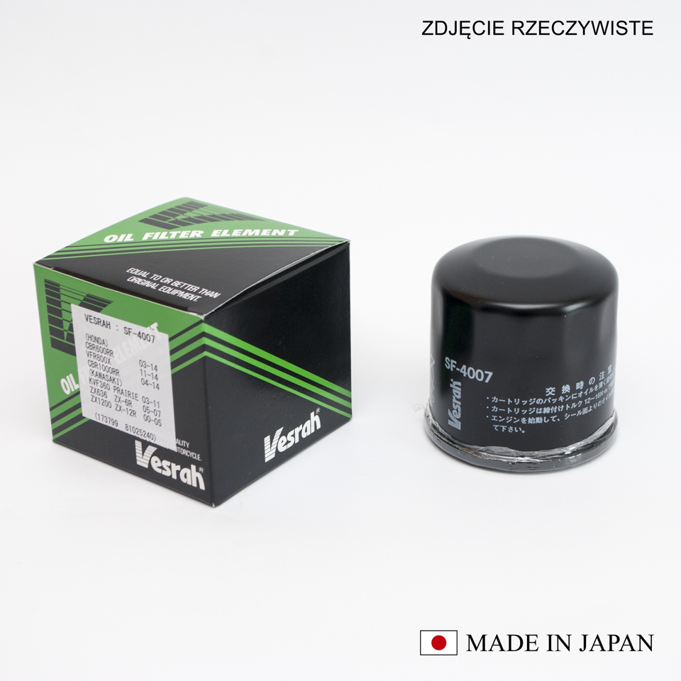 VESRAH olejový filtr HF204 vyrobeno v Japonsku