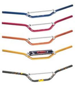 ACCEL řidítka hliníková s hrazdou (22,2mm) ATV vysoká barva červená ( šířka 770mm, výška 160mm)