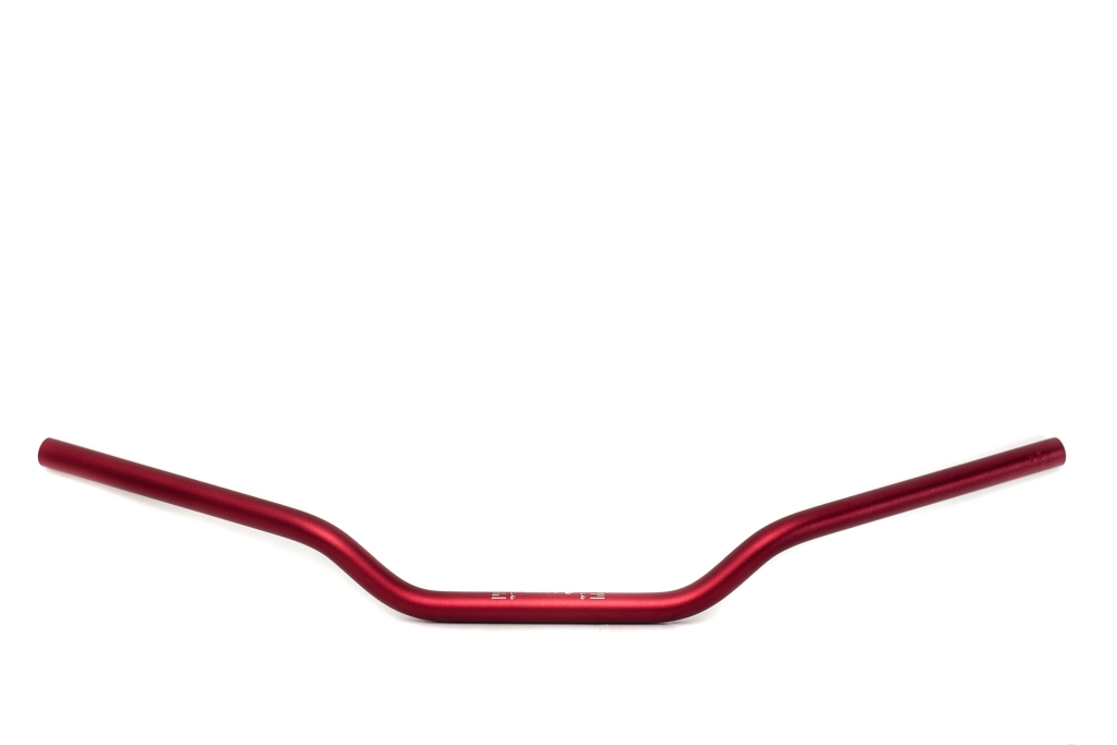 ACCEL řidítka hliníková STREETFIGHTER (22,2mm) barva červená