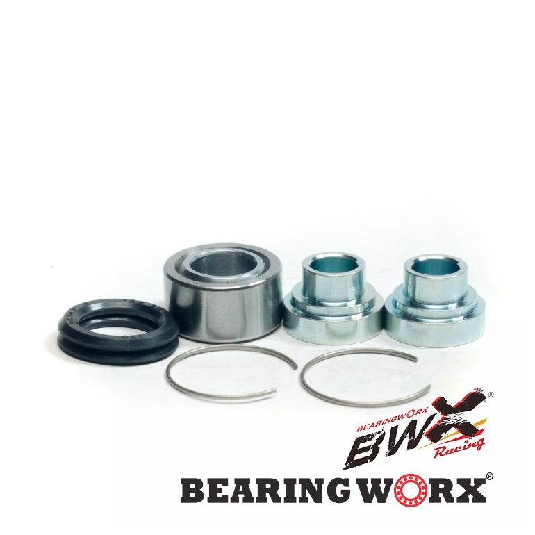 BEARING WORX sada ložisek centrálního (zadního) tlumiče horní YAMAHA YZ 125/250 98-24, YZF 250/426/450 01-24, WR 250/426/450F 01-24 (SPHERICAL W/PTFE)