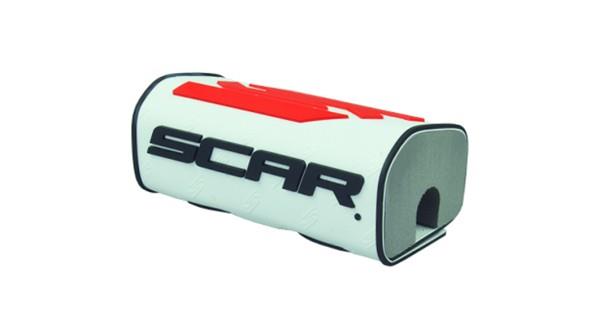 Levně SCAR závodní houba na řídítka FATBAR barva bílá (SCAR závodní houba na řídítka FATBAR barva bílá)