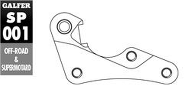 Levně GALFER adaptér brzdového kotouče 270mm HONDA (GALFER adaptér brzdového kotouče 270mm HONDA)