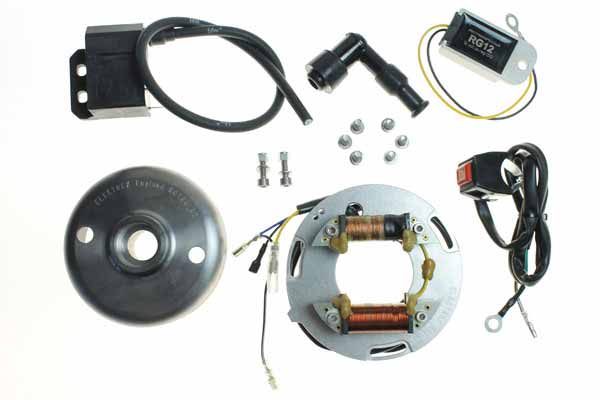 ELECTREX sada zapalování CDI pro: HUSQVARNA CR 400/500, 82-88, WR 240/250/400/430/500 82-88 (se světly)