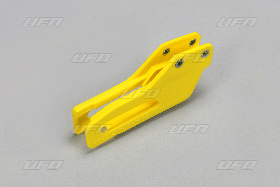 UFO vodítko řetězu SUZUKI RM 125/250 99-07, RMZ 250 07-09, RMZ 450 06-17, barva žlutá = SU04931102, YA03871102 - nahrazený YA03808102