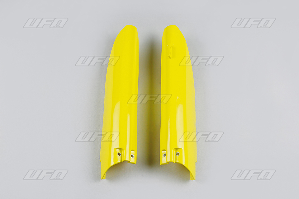 UFO kryty přední vidlice SUZUKI RM 125/250 07-26, RMZ 250/450 07-26, barva žlutá