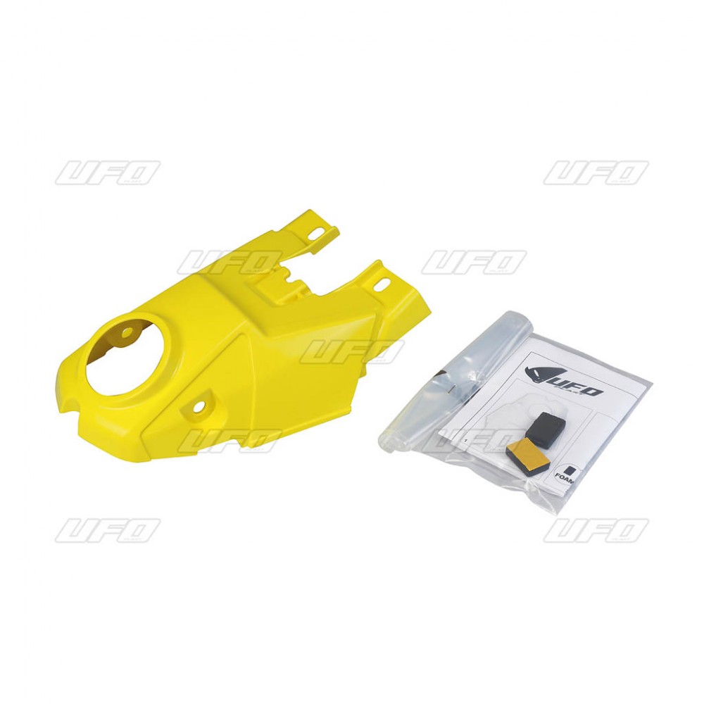 UFO kryt palivové nádrže SUZUKI RMZ 250 19-26, RMZ 450 18-26, barva žlutá