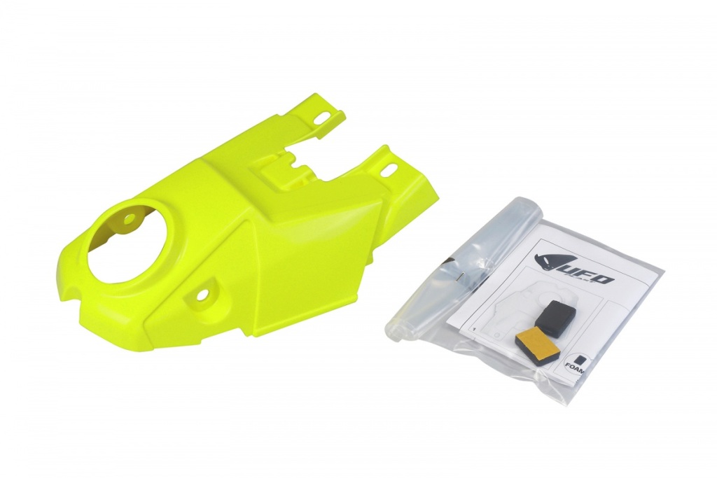 UFO kryt palivové nádrže SUZUKI RMZ 250 19-26, RMZ 450 18-26, barva žlutá fluorescenční