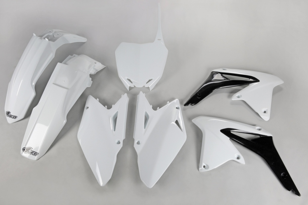 UFO kompletní sada plastů SUZUKI RMZ 450 08-17 barva bílá (SU409E041) - nahrazuje SUKIT410041