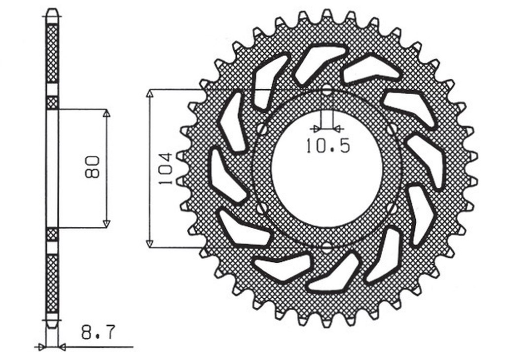 SUNSTAR rozeta 501 33