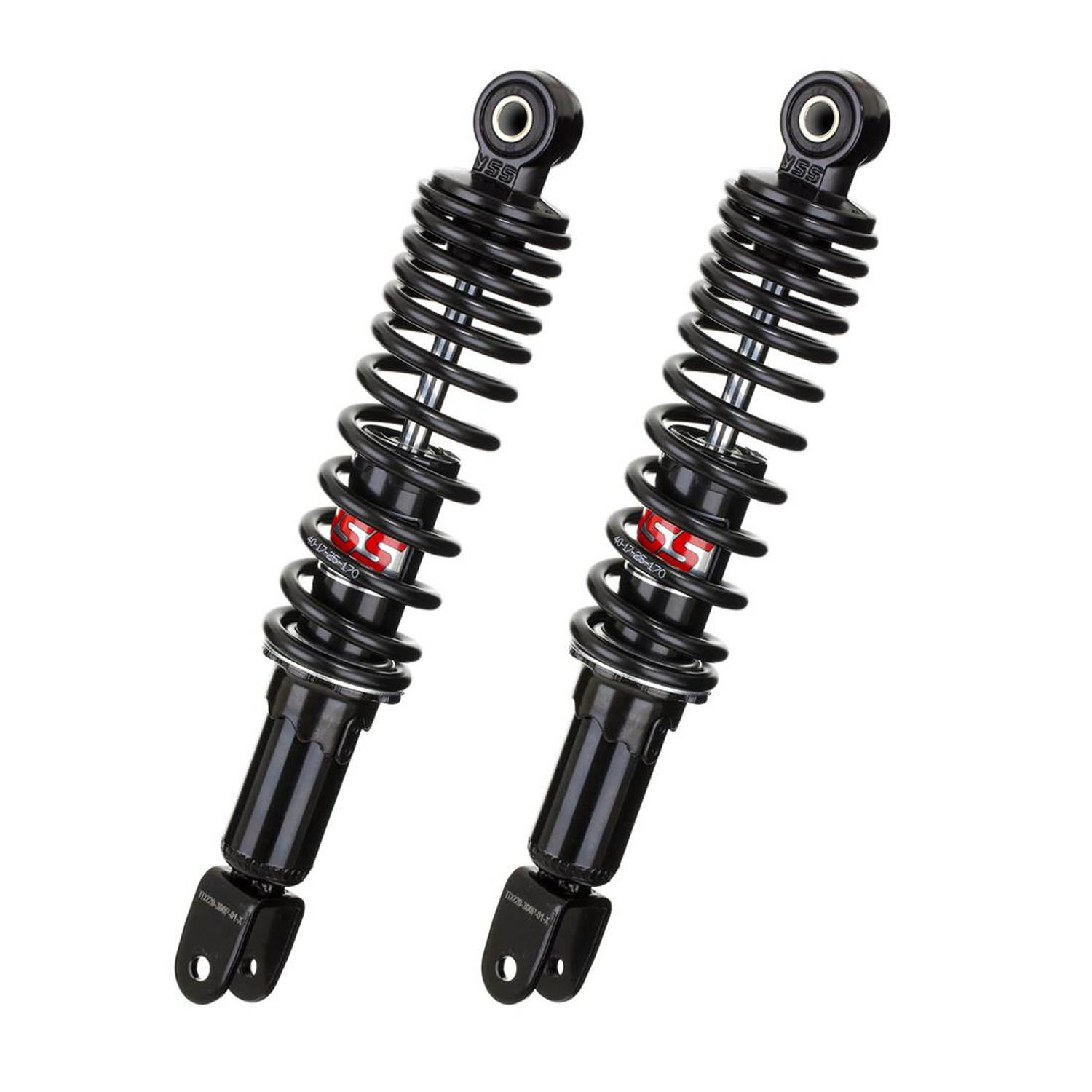 YSS nastavitelný tlumič sada 2 kusy HONDA SES 125/150 DYLAN '01-'05 , SH '01-'09 , SH 150 '01-'05, SYM HD 200 '04-'10