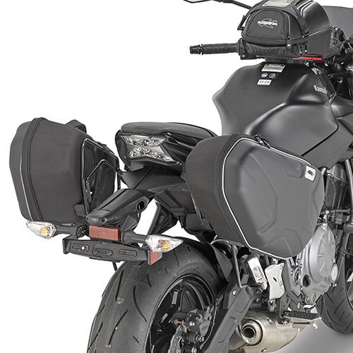 KAPPA nosič pod boční brašny KAWASAKI s 650 (17-25) - také pod kufry RA314 EASY LOCK