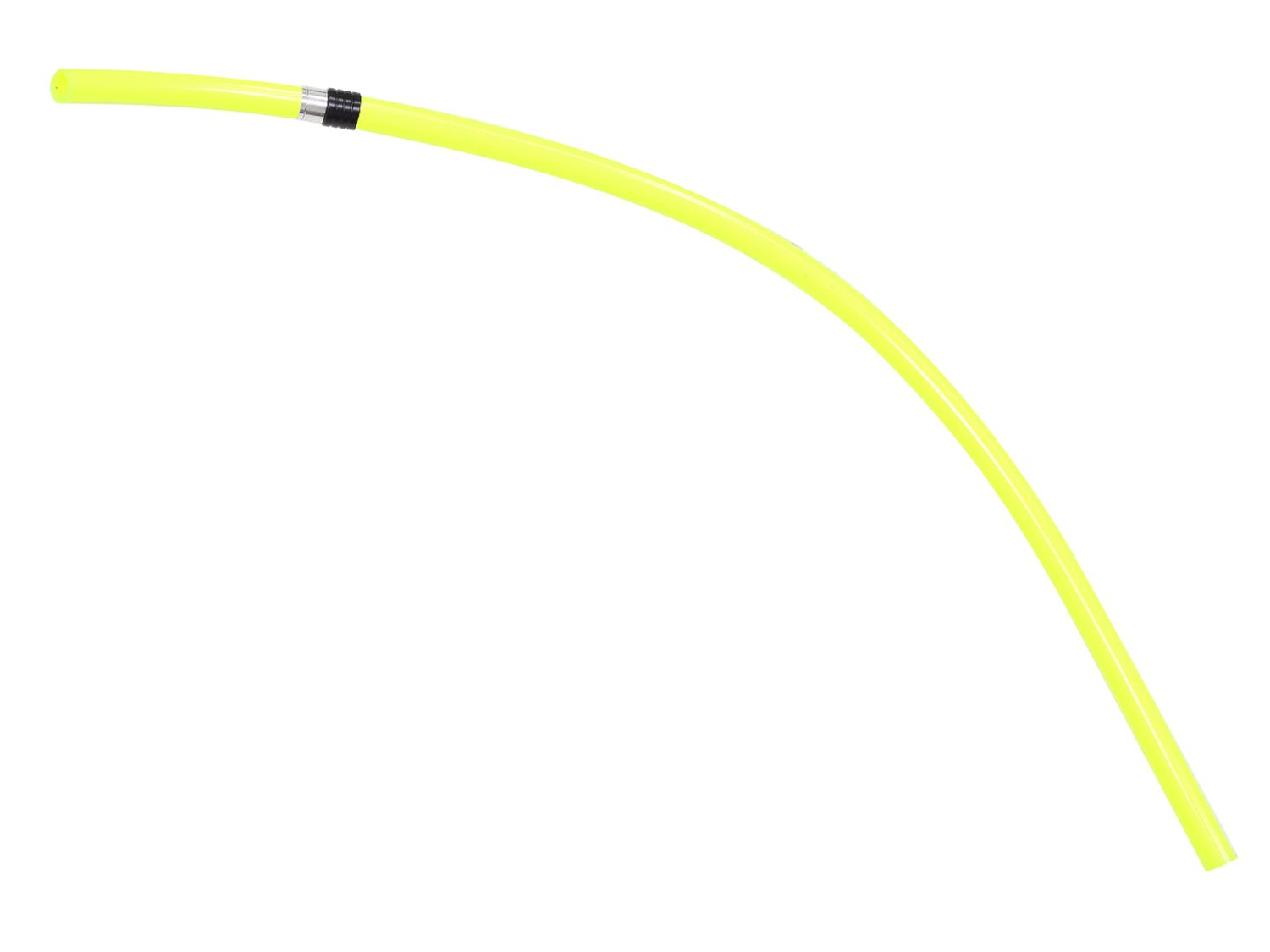 PSYCHIC fuel tank cap breather (hose with check valve) (length 450mm) color yellow