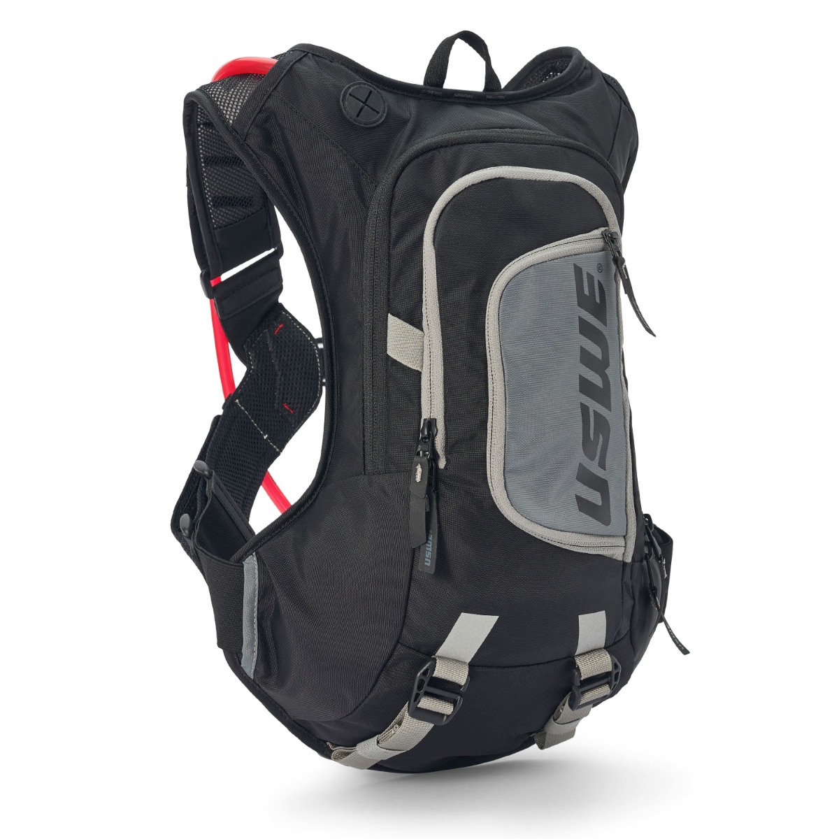 USWE CAMEL BAG MOTO HYDRO 8 karbonové BLACK barva černá MOTO/jízdní kolo objem 3L tekutina (8L batoh+3L tekutina) - nahrazuje USWE2083401