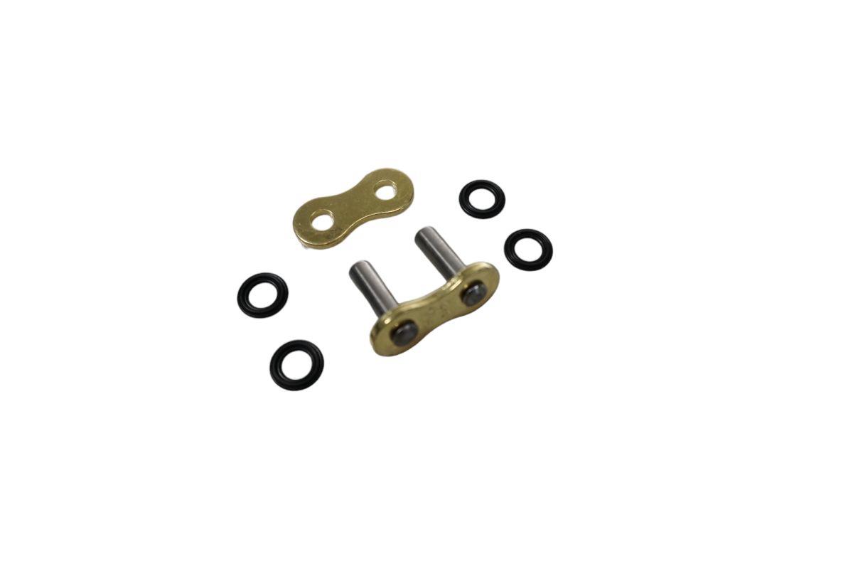 CZ spona řetězu 520 ORMX ACTIVE RING (X-RING) barva zlatá CLIP P