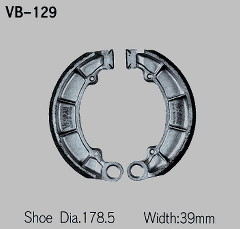Brake shoes VESRAH VB-129S