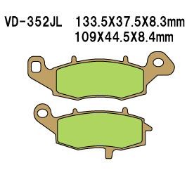 VESRAH brake pads KH229 vyrobeno v japonsku (VD-352)